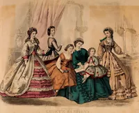 Picture 57 of 439 from Godey's lady's book 1864 Jan -June; Jul - Dec (1864), leaf 111