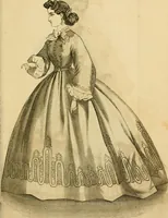 Picture 61 of 439 from Godey's lady's book 1864 Jan -June; Jul - Dec (1864), leaf 117