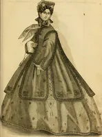 Picture 63 of 439 from Godey's lady's book 1864 Jan -June; Jul - Dec (1864), leaf 119