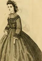 Picture 11 of 439 from Godey's lady's book 1864 Jan -June; Jul - Dec (1864), leaf 17