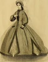 Picture 13 of 439 from Godey's lady's book 1864 Jan -June; Jul - Dec (1864), leaf 18