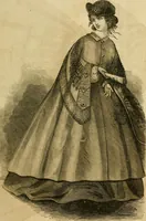 An illustration from Godey's lady's book 1864 Jan -June; Jul - Dec (1864)