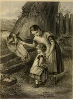 Picture 101 of 439 from Godey's lady's book 1864 Jan -June; Jul - Dec (1864), leaf 212