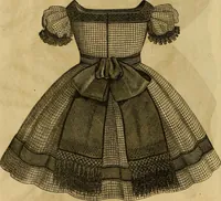 An illustration from Godey's lady's book 1864 Jan -June; Jul - Dec (1864)