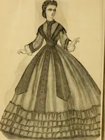 An illustration from Godey's lady's book 1864 Jan -June; Jul - Dec (1864)