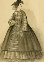 Picture 107 of 439 from Godey's lady's book 1864 Jan -June; Jul - Dec (1864), leaf 221