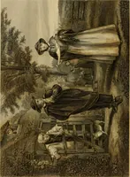 An illustration from Godey's lady's book 1864 Jan -June; Jul - Dec (1864)