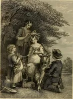Picture 165 of 439 from Godey's lady's book 1864 Jan -June; Jul - Dec (1864), leaf 398