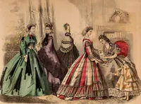 Picture 166 of 439 from Godey's lady's book 1864 Jan -June; Jul - Dec (1864), leaf 399