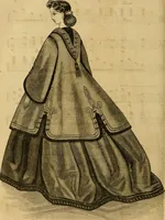 Picture 169 of 439 from Godey's lady's book 1864 Jan -June; Jul - Dec (1864), leaf 406