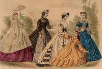 An illustration from Godey's lady's book 1864 Jan -June; Jul - Dec (1864)