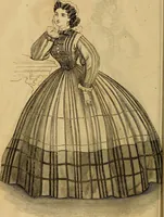 Picture 206 of 439 from Godey's lady's book 1864 Jan -June; Jul - Dec (1864), leaf 496