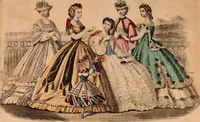 Picture 234 of 439 from Godey's lady's book 1864 Jan -June; Jul - Dec (1864), leaf 587