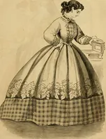 An illustration from Godey's lady's book 1864 Jan -June; Jul - Dec (1864)