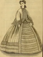 Picture 270 of 439 from Godey's lady's book 1864 Jan -June; Jul - Dec (1864), leaf 682