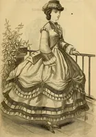 Picture 271 of 439 from Godey's lady's book 1864 Jan -June; Jul - Dec (1864), leaf 683