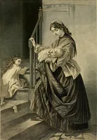 An illustration from Godey's lady's book 1864 Jan -June; Jul - Dec (1864)
