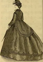 An illustration from Godey's lady's book 1864 Jan -June; Jul - Dec (1864)