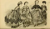 An illustration from Godey's lady's book 1864 Jan -June; Jul - Dec (1864)