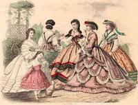 An illustration from Godey's lady's book (1840)