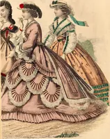 An illustration from Godey's lady's book (1840)