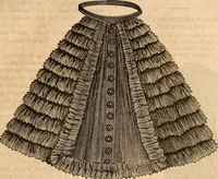 An illustration from Godey's lady's book (1840)