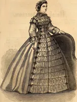 An illustration from Godey's lady's book (1840)