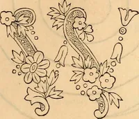 An illustration from Godey's lady's book (1840)