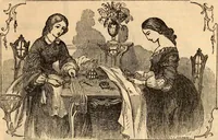 An illustration from Godey's lady's book (1840)