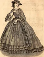 Picture 6 of 52 from Godey's lady's book (1840), leaf 11