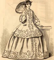 An illustration from Godey's lady's book (1840)