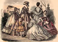 An illustration from Godey's lady's book (1840)