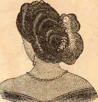 An illustration from Godey's lady's book (1840)