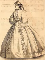 An illustration from Godey's lady's book (1840)
