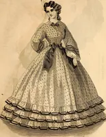 An illustration from Godey's lady's book (1840)