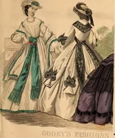 An illustration from Godey's lady's book (1840)