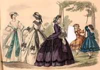 An illustration from Godey's lady's book (1840)