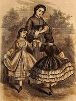 An illustration from Godey's lady's book (1840)