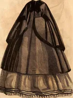 An illustration from Godey's lady's book (1840)