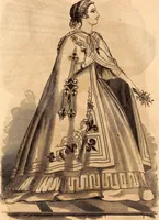 An illustration from Godey's lady's book (1840)