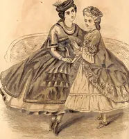 An illustration from Godey's lady's book (1840)