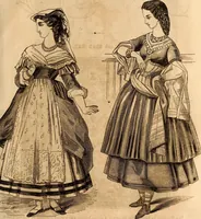 An illustration from Godey's lady's book (1840)