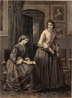 An illustration from Godey's lady's book (1840)