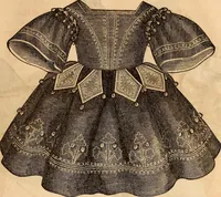 An illustration from Godey's lady's book (1840)