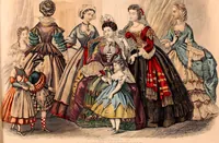 An illustration from Godey's lady's book (1840)