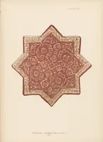 An illustration from The Godman collection. : Persian ceramic art belonging to Mr. F. DuCane Godman, F.R.S.; with examples from other collections. The thirteenth century lustred wall-tiles (1894)