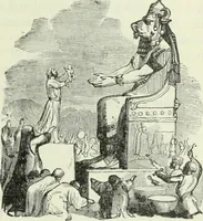 Picture 37 of 276 from Gods and devils of mankind : the whole dark picture strikingly contrasted with the beauty and purity of revealed religion / by Frank S. Dobbins ; assisted by Hon. S. Wells Williams (1897), leaf 144