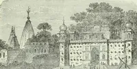 An illustration from Gods and devils of mankind : the whole dark picture strikingly contrasted with the beauty and purity of revealed religion / by Frank S. Dobbins ; assisted by Hon. S. Wells Williams (1897)