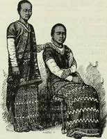 An illustration from Gods and devils of mankind : the whole dark picture strikingly contrasted with the beauty and purity of revealed religion / by Frank S. Dobbins ; assisted by Hon. S. Wells Williams (1897)