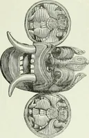 An illustration from Gods and devils of mankind : the whole dark picture strikingly contrasted with the beauty and purity of revealed religion / by Frank S. Dobbins ; assisted by Hon. S. Wells Williams (1897)